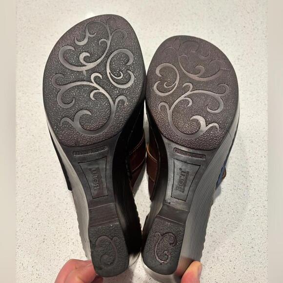 Born Dark Brown Mules, size 9 - Picture 4 of 8